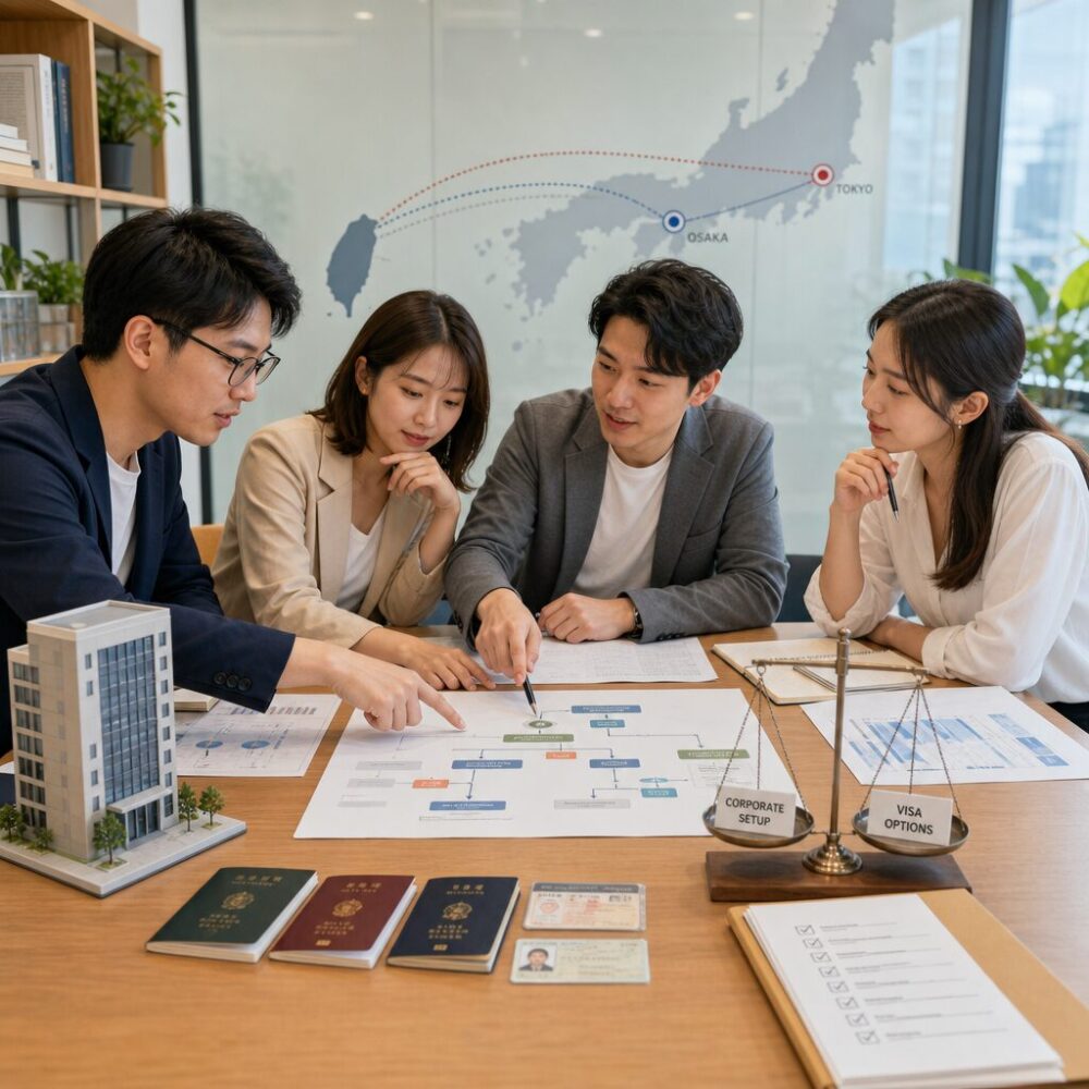 日本法人簽證類型完整解析與申請重點一次看懂
