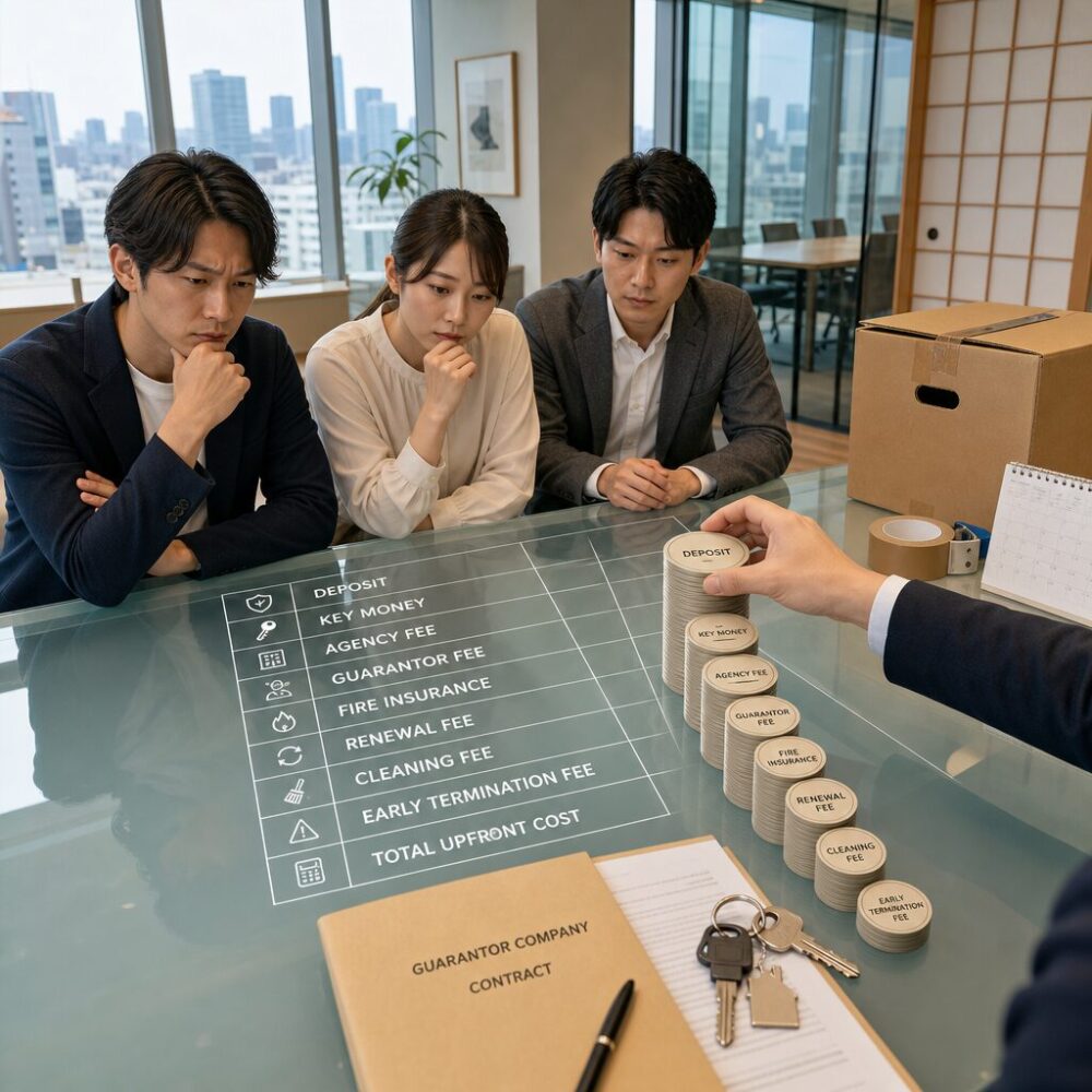日本辦公室押金怎麼算？租賃成本與避坑重點全解析