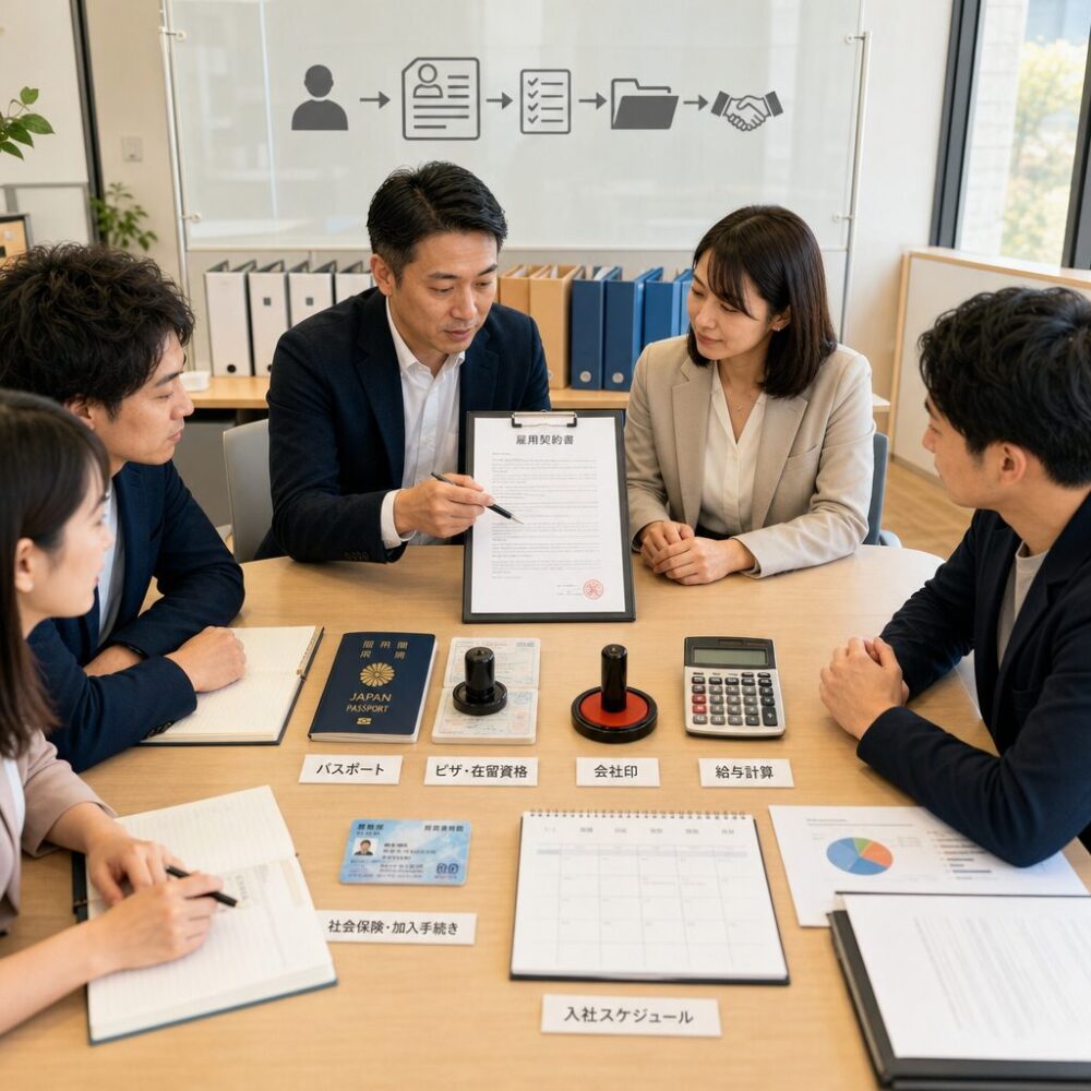 日本雇用契約怎麼簽？台灣企業落地用人合規指南