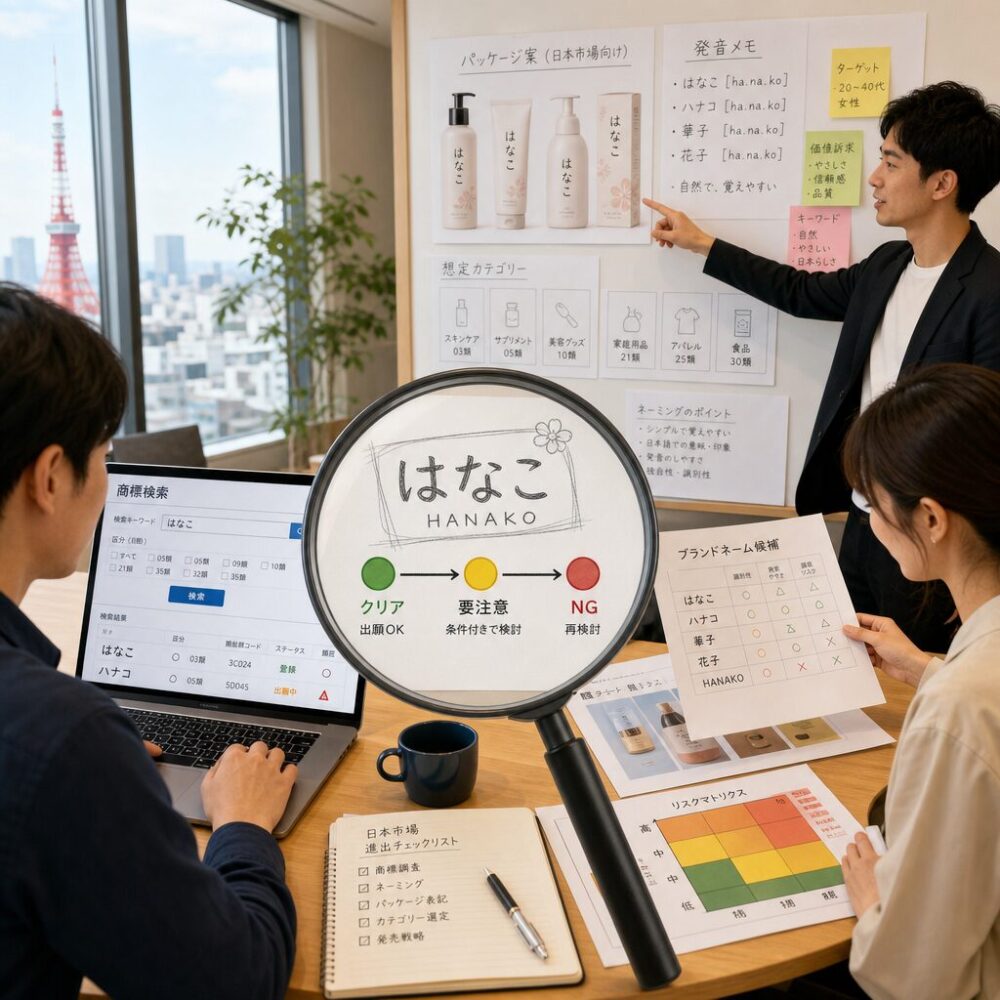 日本商標調查全攻略：從檢索到風險決策