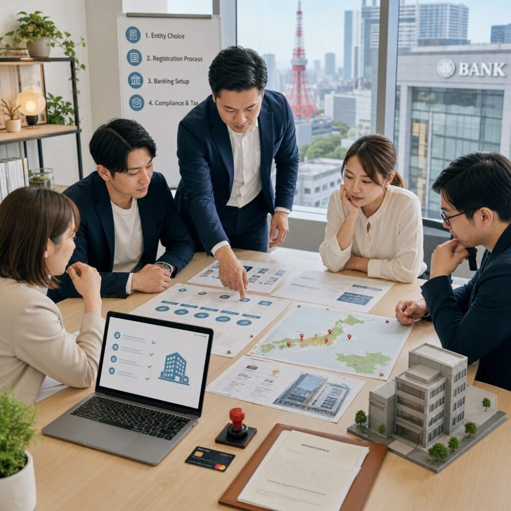日本公司設立條件全解析：從法人選擇到登記落地