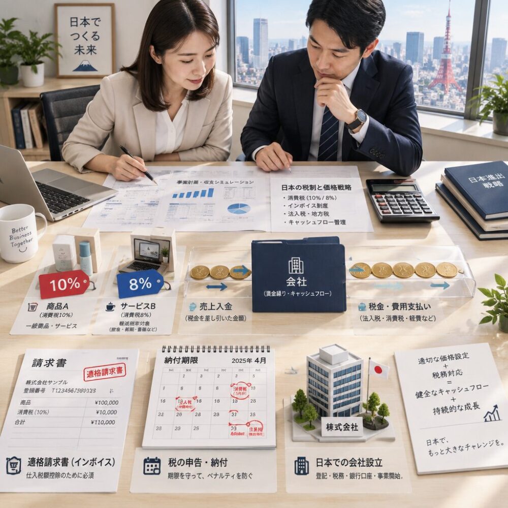 日本消費稅怎麼算？赴日設公司必懂的申報與規劃